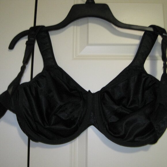 Bali Satin Tracings Full Coverage Underwire Minimizer Bra 3562 sz 36G - Picture 11 of 14